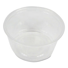 Boardwalk® Soufflé/Portion Cups, 2 oz, Polypropylene, Clear, 20 Cups/Sleeve, 125 Sleeves/Carton