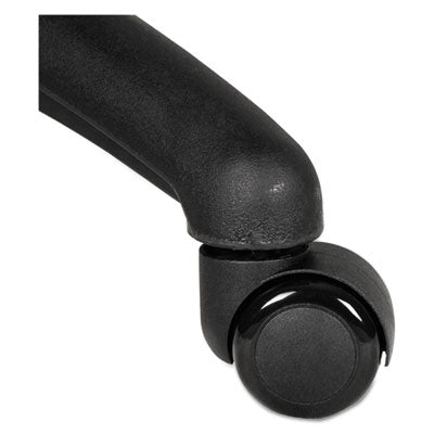 Alera® Dual Wheel Hooded Casters, B Stem, 2