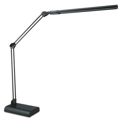 Alera® Adjustable LED Desk Lamp, 3.25w x 6d x 21.5h, Black Desk & Task Lamps - Office Ready