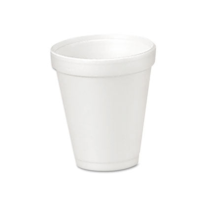 Dart® Foam Drink Cups, 4 oz, 50/Bag, 20 Bags/Carton Cups-Hot/Cold Drink, Foam - Office Ready