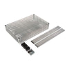 Alera® NSF Certified Industrial Heavy-Duty Wire Shelving Starter Kit, 48w x 18d x 72h, Silver Shelving Units-Multiuse Shelving-Open - Office Ready