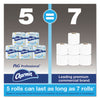 Charmin® Commercial Bathroom Tissue, Septic Safe, Individually Wrapped, 2-Ply, White, 450 Sheets/Roll, 75 Rolls/Carton Tissues-Bath Regular Roll - Office Ready