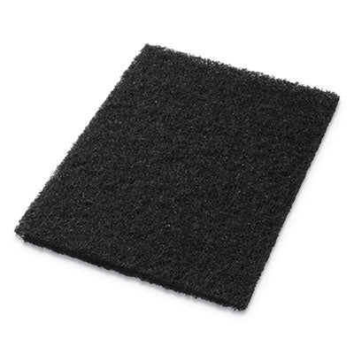 Americo® Stripping Pads, 14 x 20, Black, 5/Carton Scrub/Strip Floor Pads - Office Ready