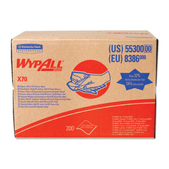 WypAll® X70 Cloths, 16.8" x 12 1/2", 200/Carton