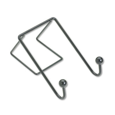 Fellowes® Wire Partition Additions™ Coat Hook, 4 x 6, Black Partition & Panel Accessories-Garment & Umbrella Hooks - Office Ready