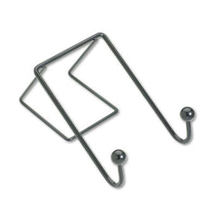 Fellowes® Wire Partition Additions™ Coat Hook, 4 x 6, Black