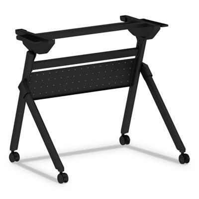Alera® Flip and Nest Table Base, 32.25w x 23.63d x 28.5h, Black Tables-Folding & Utility Tables - Office Ready
