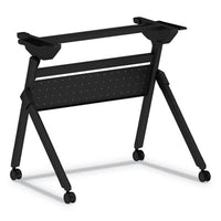 Alera® Flip and Nest Table Base, 32.25w x 23.63d x 28.5h, Black Tables-Folding & Utility Tables - Office Ready