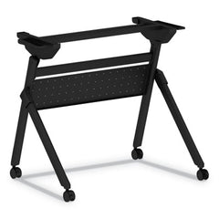 Alera® Flip and Nest Table Base, 32.25w x 23.63d x 28.5h, Black