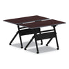 Alera® Flip and Nest Table Base, 32.25w x 23.63d x 28.5h, Black Tables-Folding & Utility Tables - Office Ready