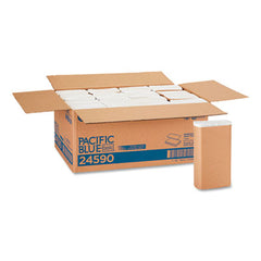 Georgia Pacific® Professional Pacific Blue Basic™ M-Fold Paper Towels, 9 1/5 x 9 2/5, White, 250/Pack, 16 PK/CT