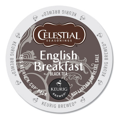 Celestial Seasonings® English Breakfast Black Tea K-Cups®, 96/Carton Beverages-Tea, K-Cup - Office Ready