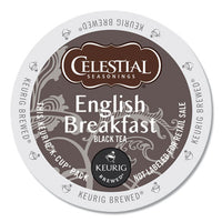 Celestial Seasonings® English Breakfast Black Tea K-Cups®, 96/Carton Beverages-Tea, K-Cup - Office Ready