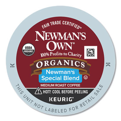 Newman's Own® Organics Special Blend Extra Bold Coffee K-Cups®, 96/Carton Beverages-Coffee, K-Cup - Office Ready