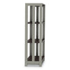 Linea Italia® Trento Line Bookcase, Three-Shelf, 31 1/2w x 11 5/8d x 43 1/4h, Mocha Bookcases-Shelf Bookcase - Office Ready