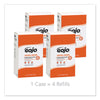 GOJO® NATURAL ORANGE™ Pumice Hand Cleaner Refill, Citrus Scent, 2,000mL, 4/Carton Personal Soaps-Liquid Refill, Pumice/Scrubber - Office Ready
