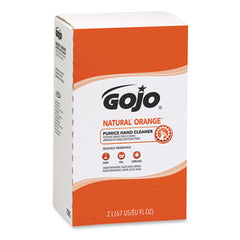 GOJO® NATURAL ORANGE™ Pumice Hand Cleaner Refill, Citrus Scent, 2,000mL, 4/Carton