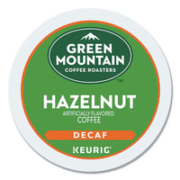 Green Mountain Coffee® Hazelnut Decaf Coffee K-Cups®, 96/Carton Beverages-Decaffeinated Coffee, K-Cup - Office Ready