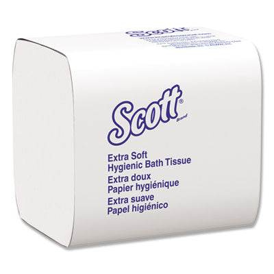 Scott® Control™ Hygienic Bath Tissue, Septic Safe, 2-Ply, White, 250/Pack, 36 Packs/Carton Tissues-Bath Regular Roll - Office Ready