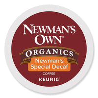 Newman's Own® Organics Special Decaf Coffee K-Cups®, 96/Carton Beverages-Decaffeinated Coffee, K-Cup - Office Ready