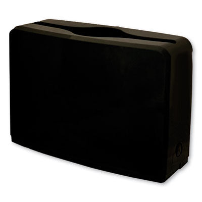 GEN Counter Top Towel Dispenser, 10.63 x 7.28 x 4.53, Black Multifold Towel Dispensers - Office Ready