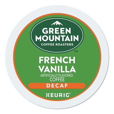 Green Mountain Coffee® French Vanilla Decaf Coffee K-Cups®, 24/Box Beverages-Decaffeinated Coffee, K-Cup - Office Ready