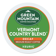 Green Mountain Coffee® Vermont Country Blend® Decaf Coffee K-Cups®, 96/Carton