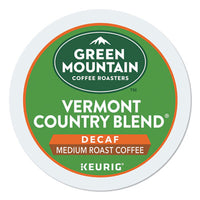Green Mountain Coffee® Vermont Country Blend® Decaf Coffee K-Cups®, 24/Box Beverages-Decaffeinated Coffee, K-Cup - Office Ready