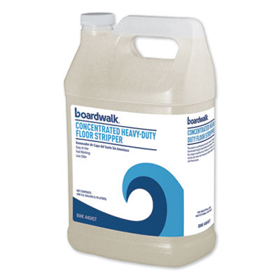 Boardwalk® Concentrated Heavy-Duty Floor Stripper, 1 gal Bottle, 4/Carton Cleaners & Detergents-Floor Stripper - Office Ready