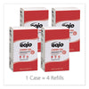 GOJO® Cherry Gel Pumice Hand Cleaner, Cherry Scent, 2,000 ml Refill, 4/Carton Personal Soaps-Gel Refill, Pumice/Scrubber - Office Ready