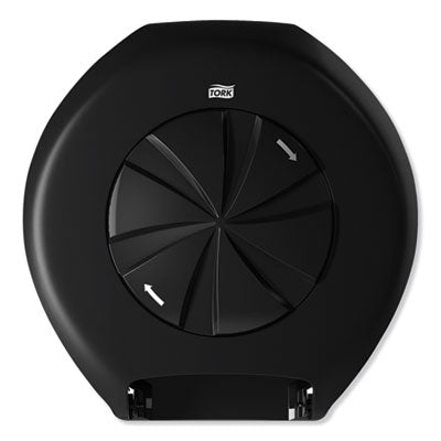 Tork® 3 Roll Bath Tissue Roll Dispenser for OptiCore®, 14.12 x 6.31 x 14.56, Black Toilet Paper Dispensers-High Capacity - Office Ready