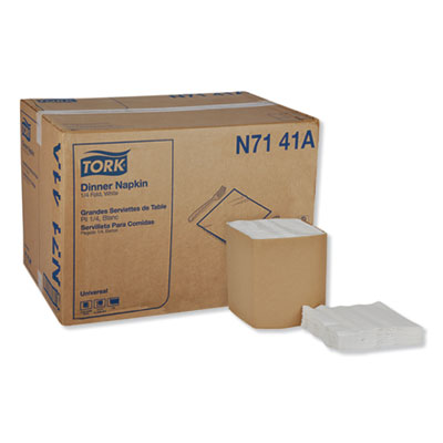 Tork® Universal One-Ply Dinner Napkins, 1-Ply, 17