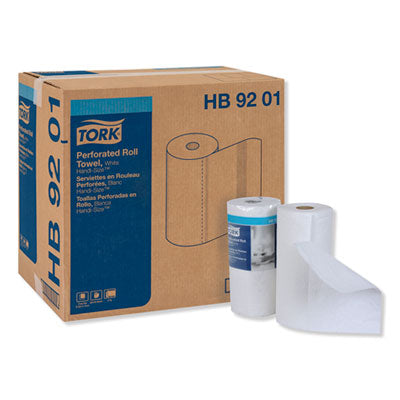Tork® Handi-Size™ Perforated Kitchen Roll Towel, 2-Ply, 11 x 6.75, White, 120/Roll, 30/Carton Towels & Wipes-Perforated Paper Towel Roll - Office Ready
