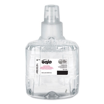 GOJO® Clear & Mild Foam Handwash Refill, For LTX-12 Dispenser, Fragrance-Free, 1,200 mL Refill, 2/Carton Personal Soaps-Foam Refill - Office Ready