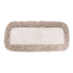 Boardwalk® Industrial Dust Mop Head, Hygrade Cotton, 60w x 5d, White