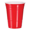 Dart® Solo® Party Plastic Cold Drink Cups, 16 oz, Red, 50/Bag, 20 Bags/Carton Cups-Cold Drink, Plastic - Office Ready