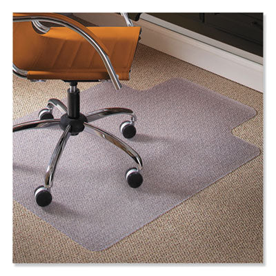 ES Robbins® Natural Origins® Biobased Chair Mat for Carpet, 36 x 48, Clear Mats-Chair Mat - Office Ready