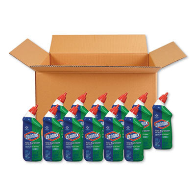 Clorox® Toilet Bowl Cleaner with Bleach, Fresh Scent, 24 oz Bottle, 12/Carton Cleaners & Detergents-Bowl Cleaner - Office Ready