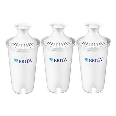 Brita® Water Filter Pitcher Advanced Replacement Filters, 3/Pack Water Filters-Pitcher - Office Ready