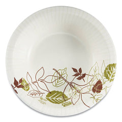 Dixie® Pathways® Soak Proof Shield® Heavyweight Paper Dinnerware, 20 oz, Green/Burgundy, 500/Carton