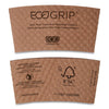Eco-Products® EcoGrip® Recycled Content Hot Cup Sleeve, Fits 12, 16, 20, 24 oz Cups, Kraft, 1,300/Carton Cup Sleeves-Kraft - Office Ready