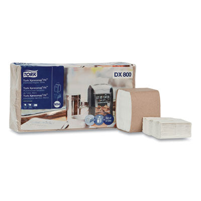 Tork® Xpressnap Fit® Interfold Dispenser Napkins, 2-Ply, 6.5 x 8.39, White, 120/Pack, 36 Packs/Carton Napkins-Dispenser - Office Ready