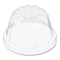 Dart® Dome-Top Sundae/Cold Cup Lids, Fits 6, 8, 12 oz Foam Cups, Clear, 50/Pack, 20 Packs/Carton Cup Lids-Cold Cup Dome - Office Ready