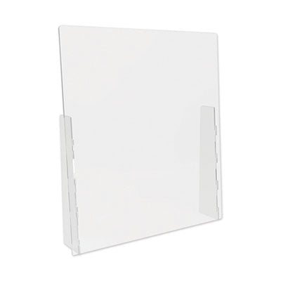 deflecto® Counter Top Barrier, 31.75