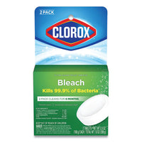 Clorox® Automatic Toilet Bowl Cleaner, 3.5 oz Tablet, 2/Pack, 6 Packs/Carton Cleaners & Detergents-Bowl Cleaner - Office Ready