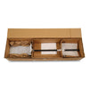 Vulcan Hand Sanitizer Stand, 12" dia x 48" h, Black Hand Sanitizer Accessories-Floor Stand - Office Ready