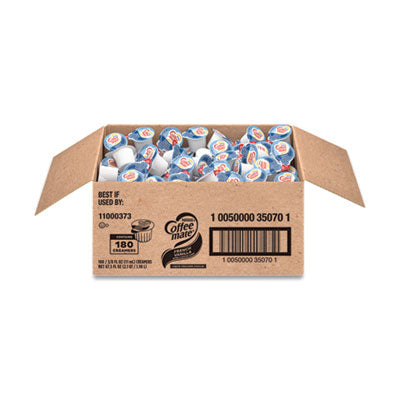 Coffee mate® Liquid Coffee Creamer, French Vanilla, 0.38 oz Mini Cups, 180/Carton Coffee Condiments-Creamer - Office Ready