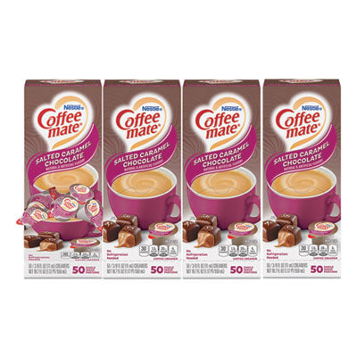 Coffee mate® Liquid Coffee Creamer, Italian Sweet Creme, 0.38 oz Mini Cups, 50/Box, 4 Boxes/Carton, 200 Total/Carton Coffee Creamers - Office Ready