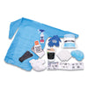 PURELL® Body Fluid Spill Kit, 4.5" x 11.88" x 11.5", One Clamshell Case with 2 Single Use Refills/Carton Safety & Emergency Kits-Spill Kit - Office Ready