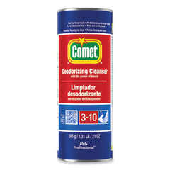 Comet® Deodorizing Cleanser with Bleach, Powder, 21 oz Canister, 24/Carton